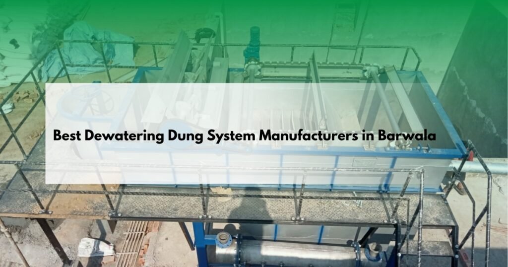 Top Dewatering Dung Press manufacturers in Barwala